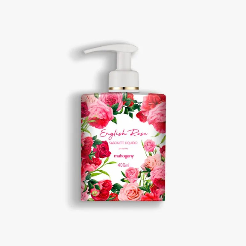 Sabonete Líquido English Rose 400ml Mahogany