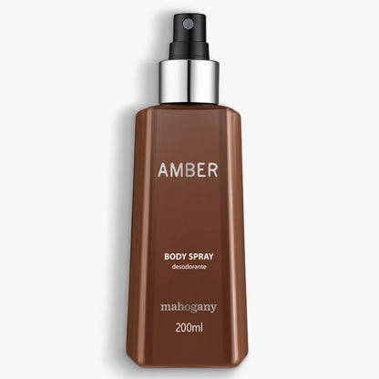 Kit Amber Fragrância e Desodorante Corporal