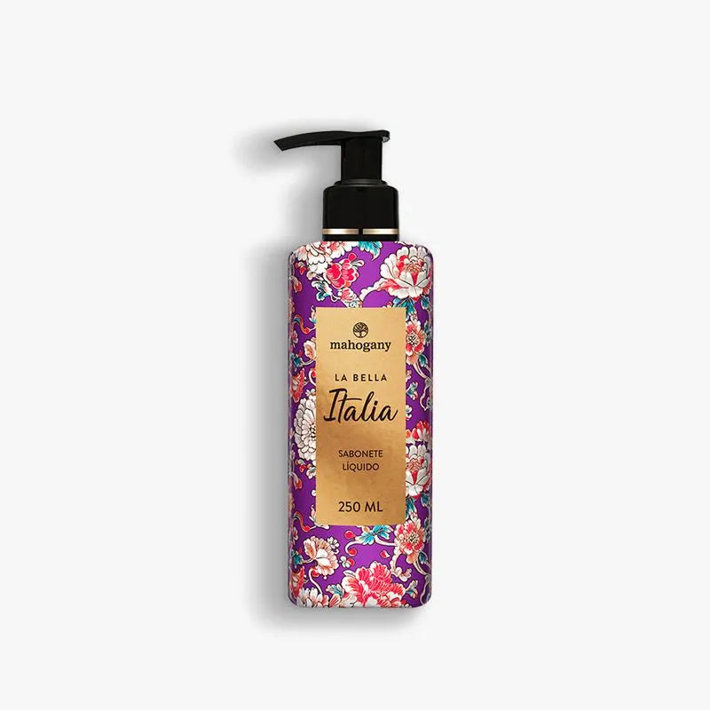Kit La Bella Italia com Sabonete Líquido 250 ml e Hidratante 200 ml