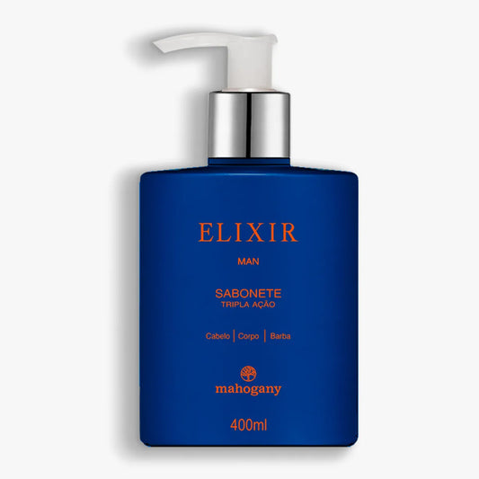 Sabonete Líquido Multifuncional Trium Elixir Man 400ml