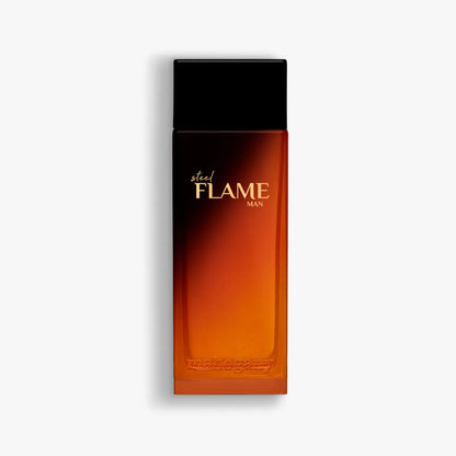 Fragrância Eau de Toilette Steel Flame 100ml Mahogany