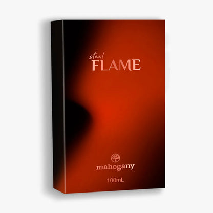 Fragrância Eau de Toilette Steel Flame 100ml Mahogany