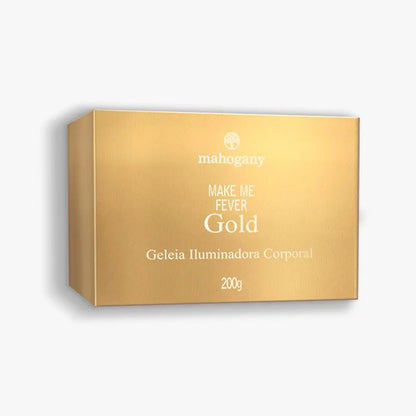 Geleia Iluminadora Corporal Make Me Fever Gold 200g Mahogany