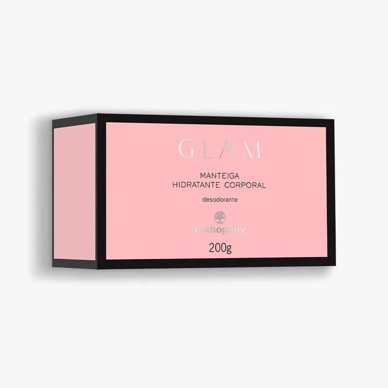 Manteiga Hidratante Desodorante Corporal Glam 200g com Cartucho